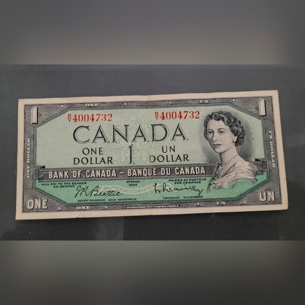 1954 Canadian $1